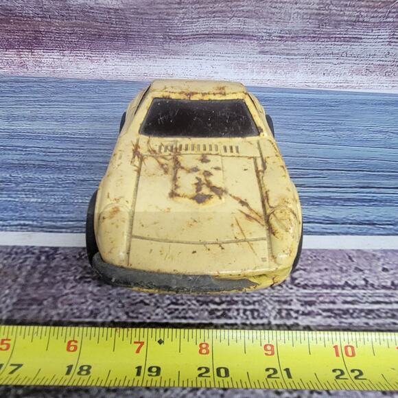Vintage Tonka Orange Metal DATSUN 280Z FairladyZ ~ yellow - Picture 3 of 8